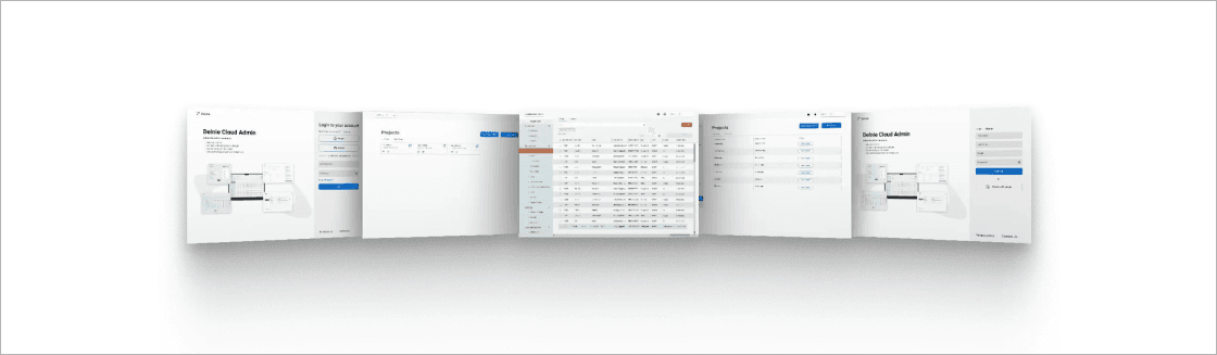 Delnie Cloud Admin Features